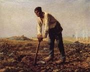 Jean Francois Millet The man with the Cut USA oil painting artist